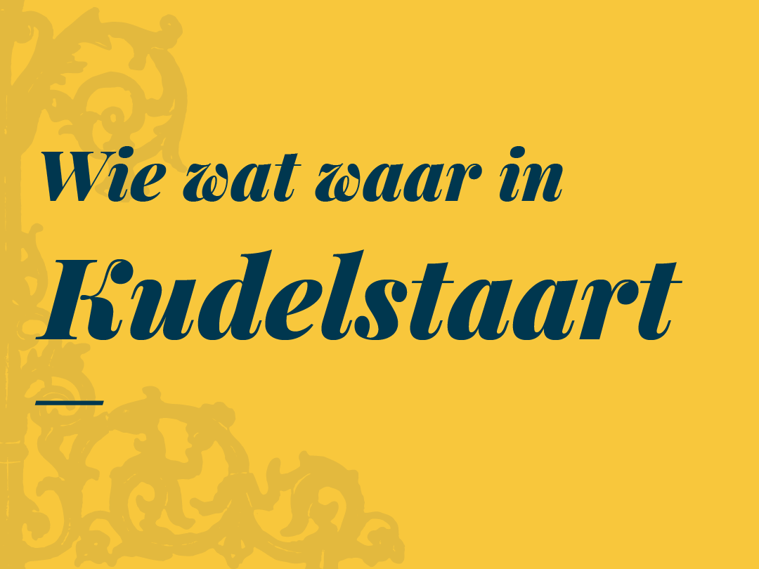 Wie, wat waar in Kudelstaart. Download de PDF.